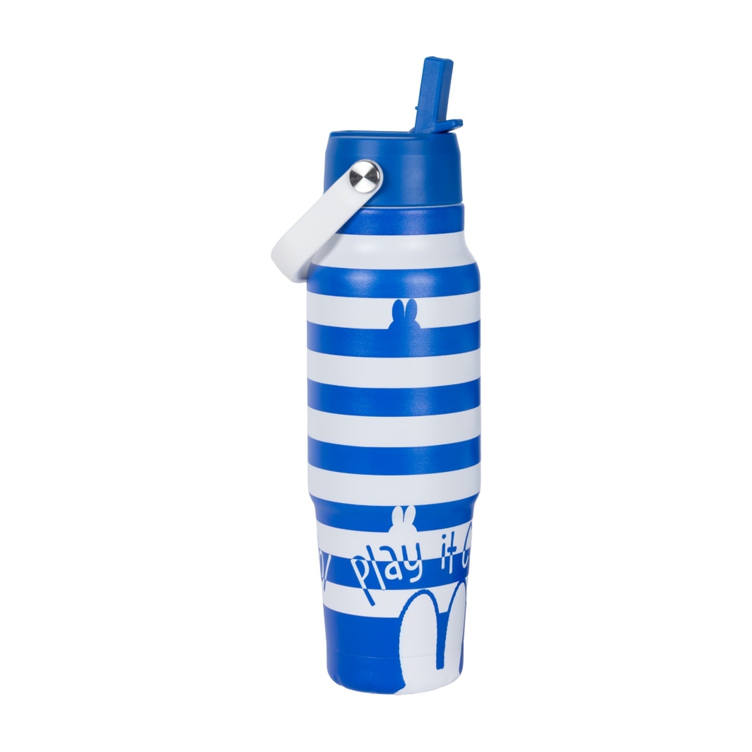 IZY Travel Bottle Nijntje Blue/White - 900 ml op witte achtergrond