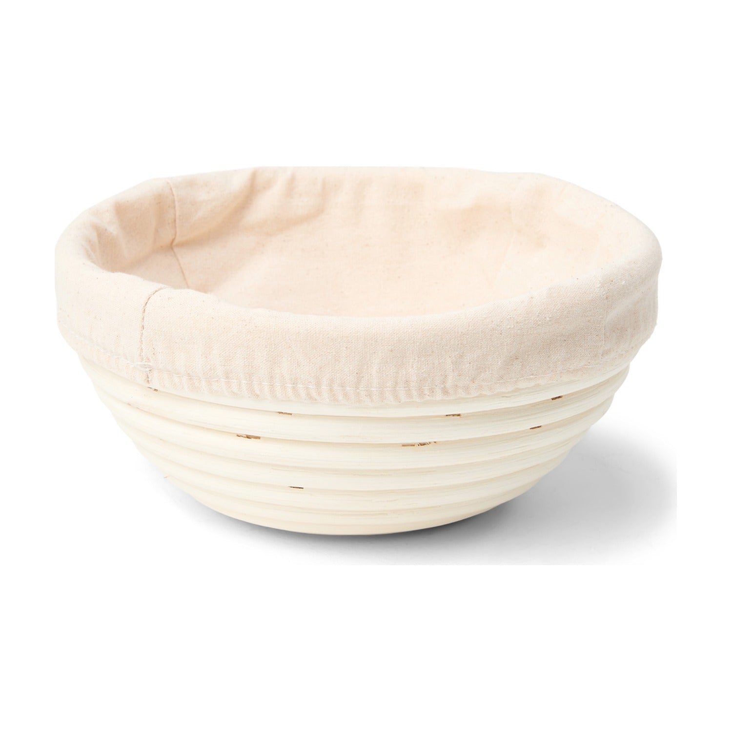 Patisse Rijsmandje Rond met Deegkleed - 20 cm op witte achtergrond