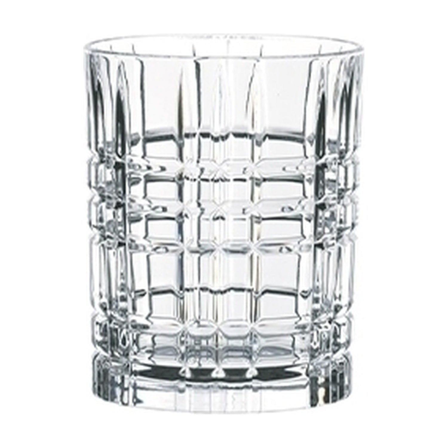 Nachtmann Highland whiskylas close-up ruitpatroon