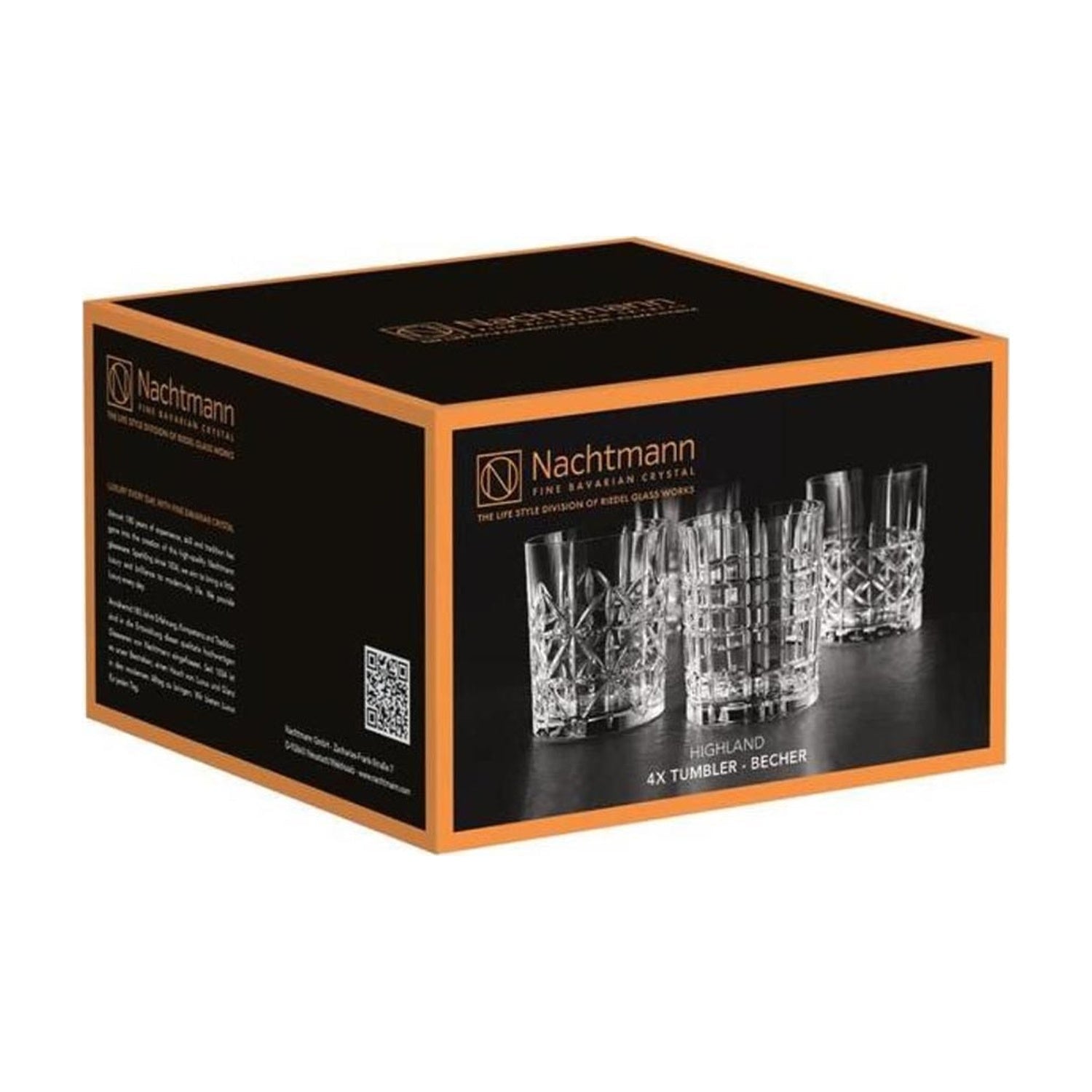 Nachtmann Highland whiskyglas van bovenaf gefotografeerd