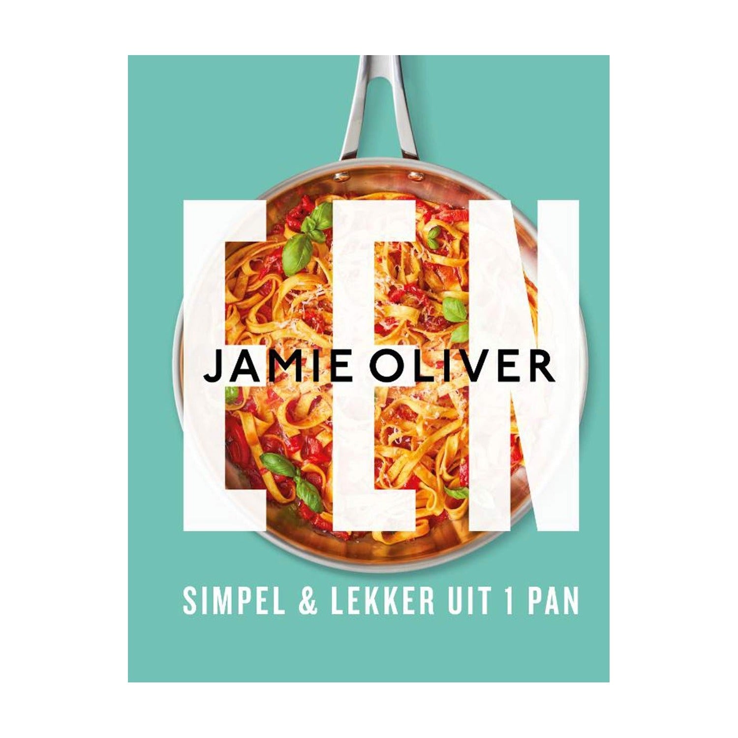 Een - Jamie Oliver op witte achtergrond