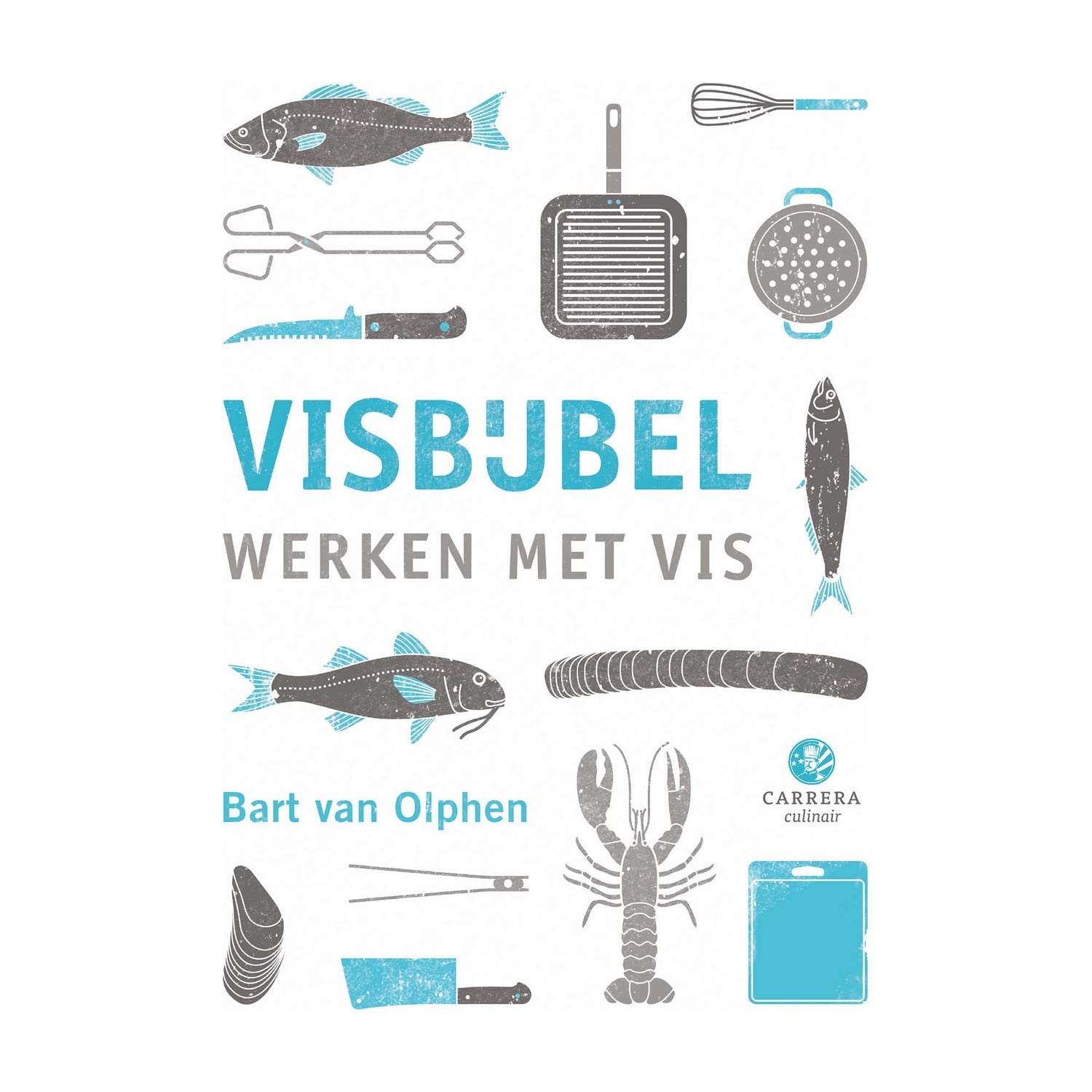Visbijbel op witte achtergrond