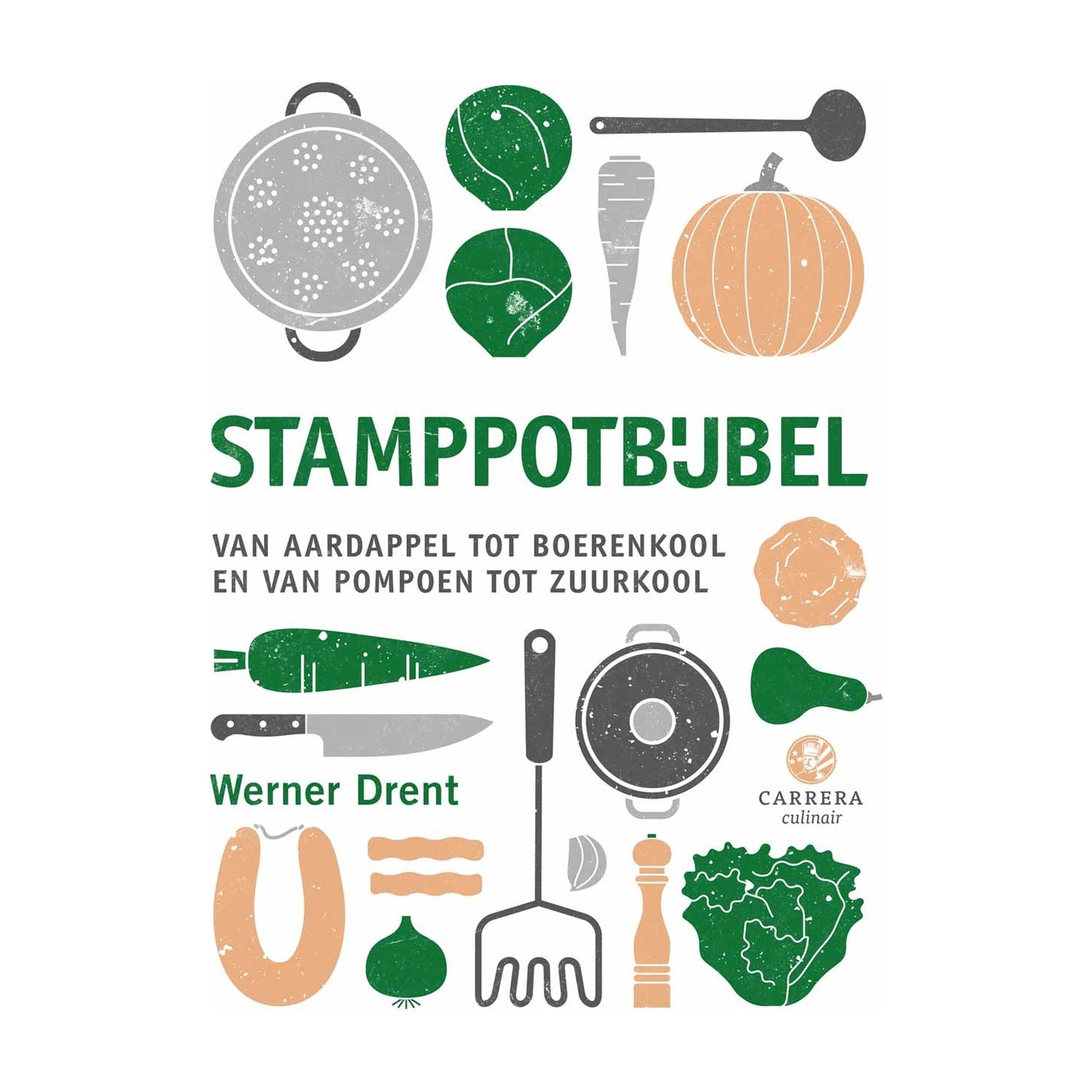Stamppotbijbel op witte achtergrond