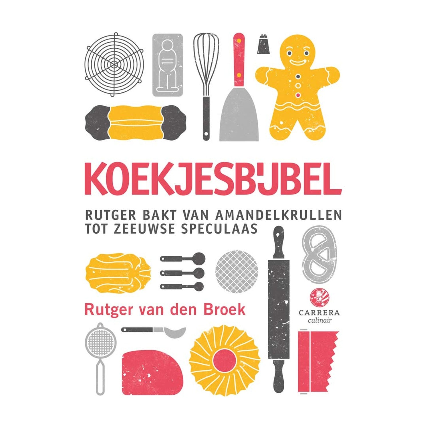 Koekjesbijbel op witte achtergrond