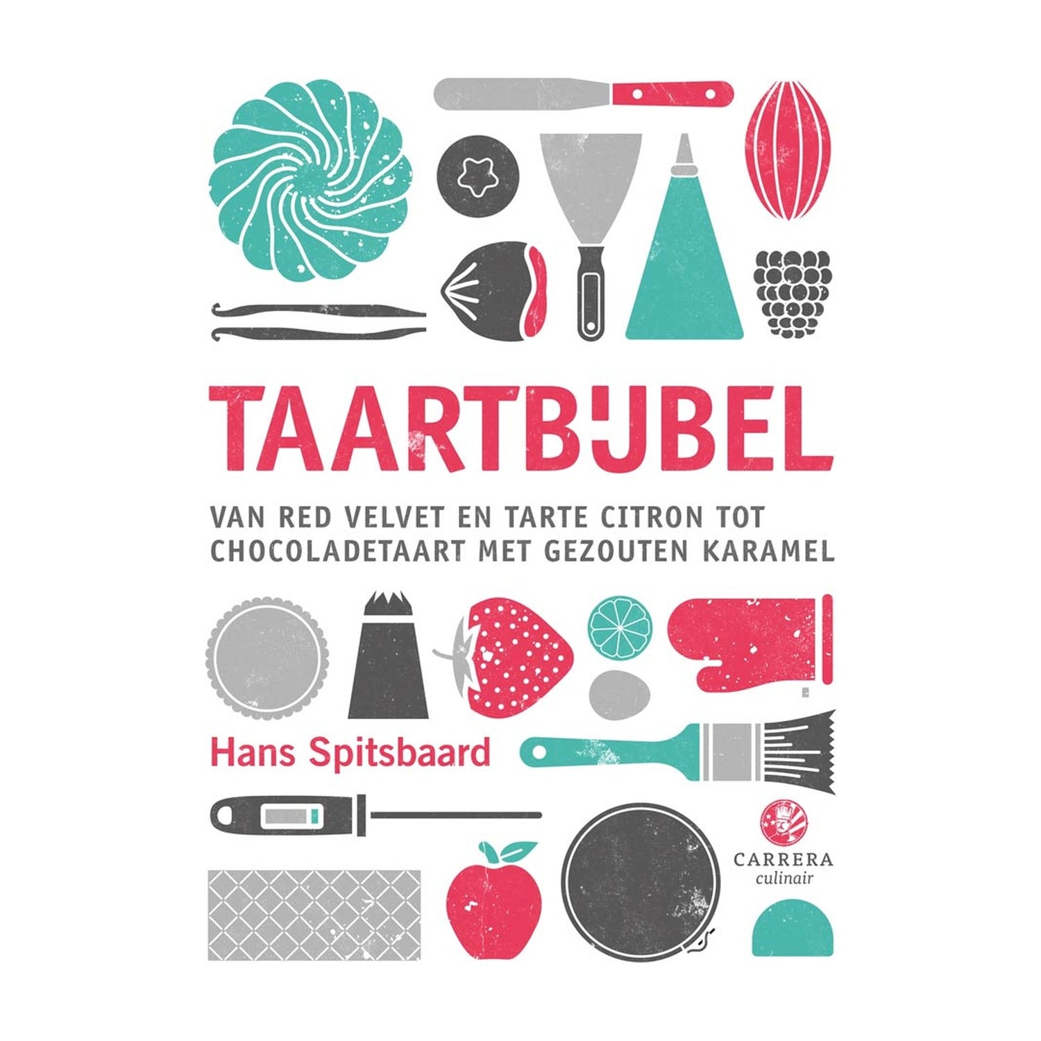 Taartbijbel op witte achtergrond