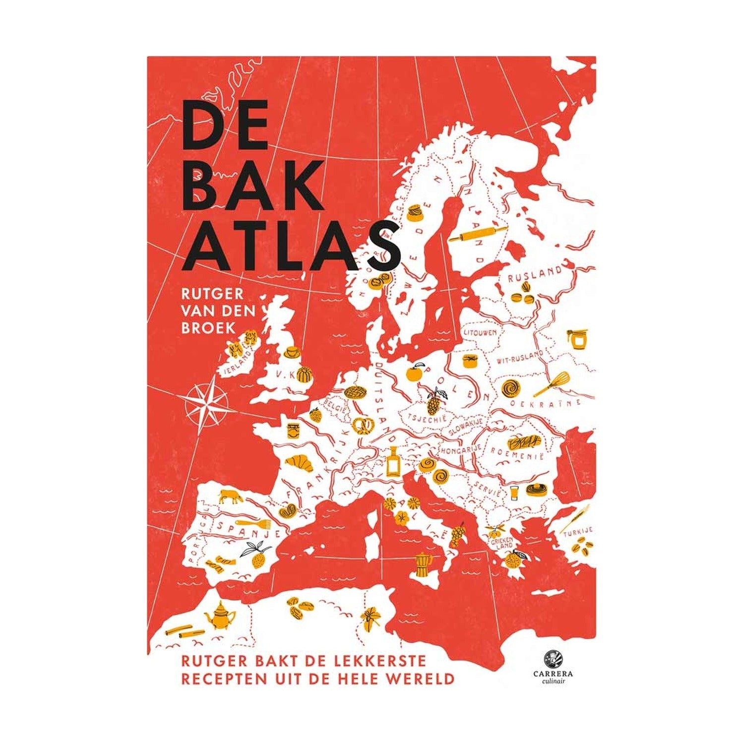 De Bakatlas - Rutger van den Broek op witte achtergrond