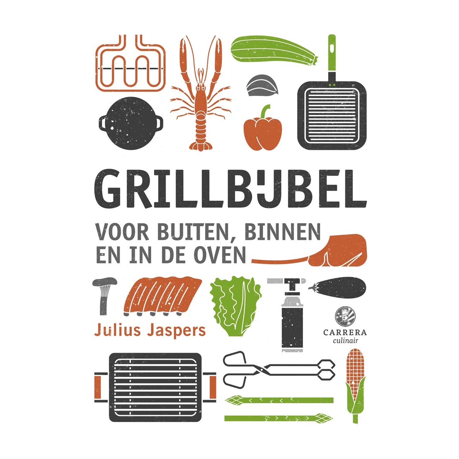 Grillbijbel op witte achtergrond