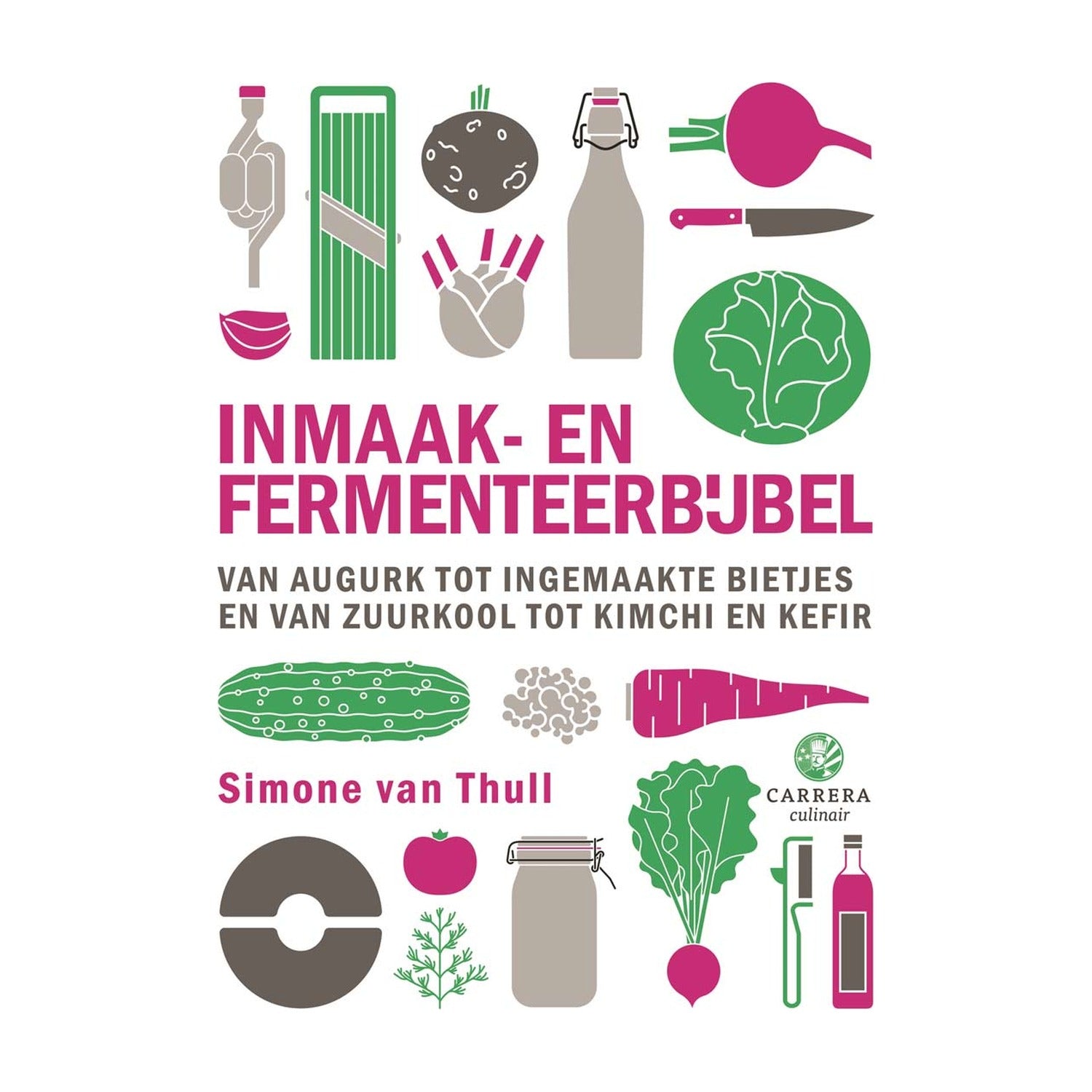 Inmaak- en Fermenteerbijbel op witte achtergrond