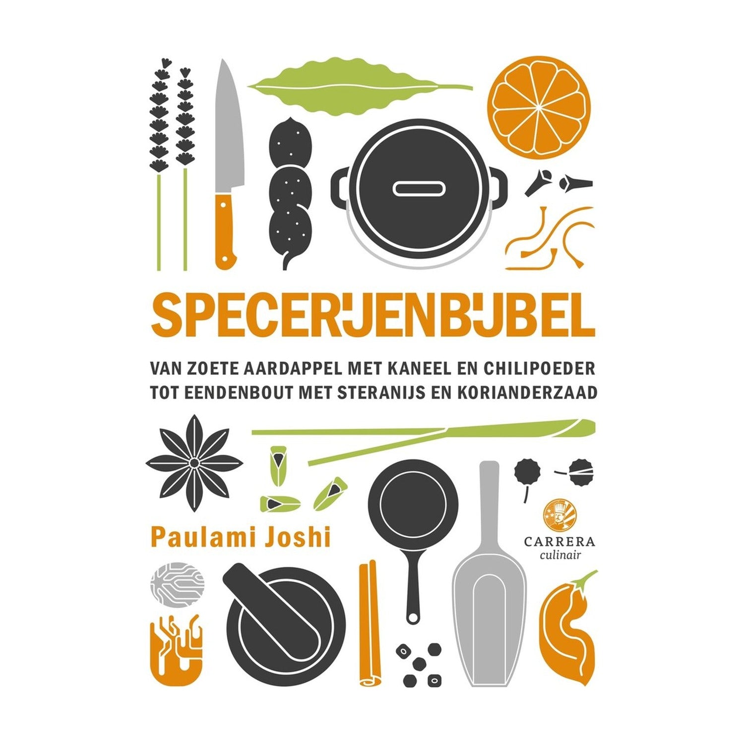 Specerijenbijbel op witte achtergrond