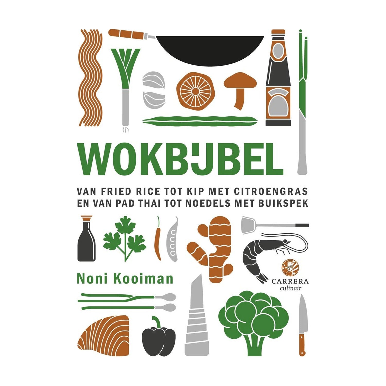 Wokbijbel op witte achtergrond