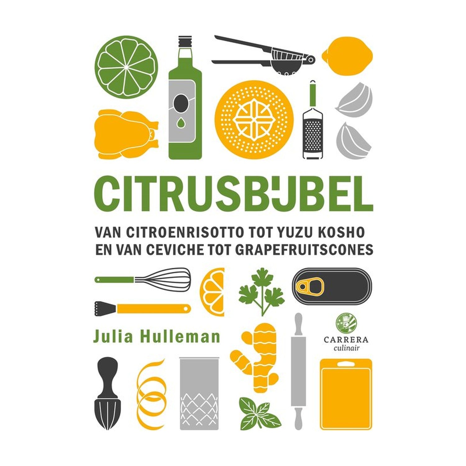 Citrusbijbel op witte achtergrond