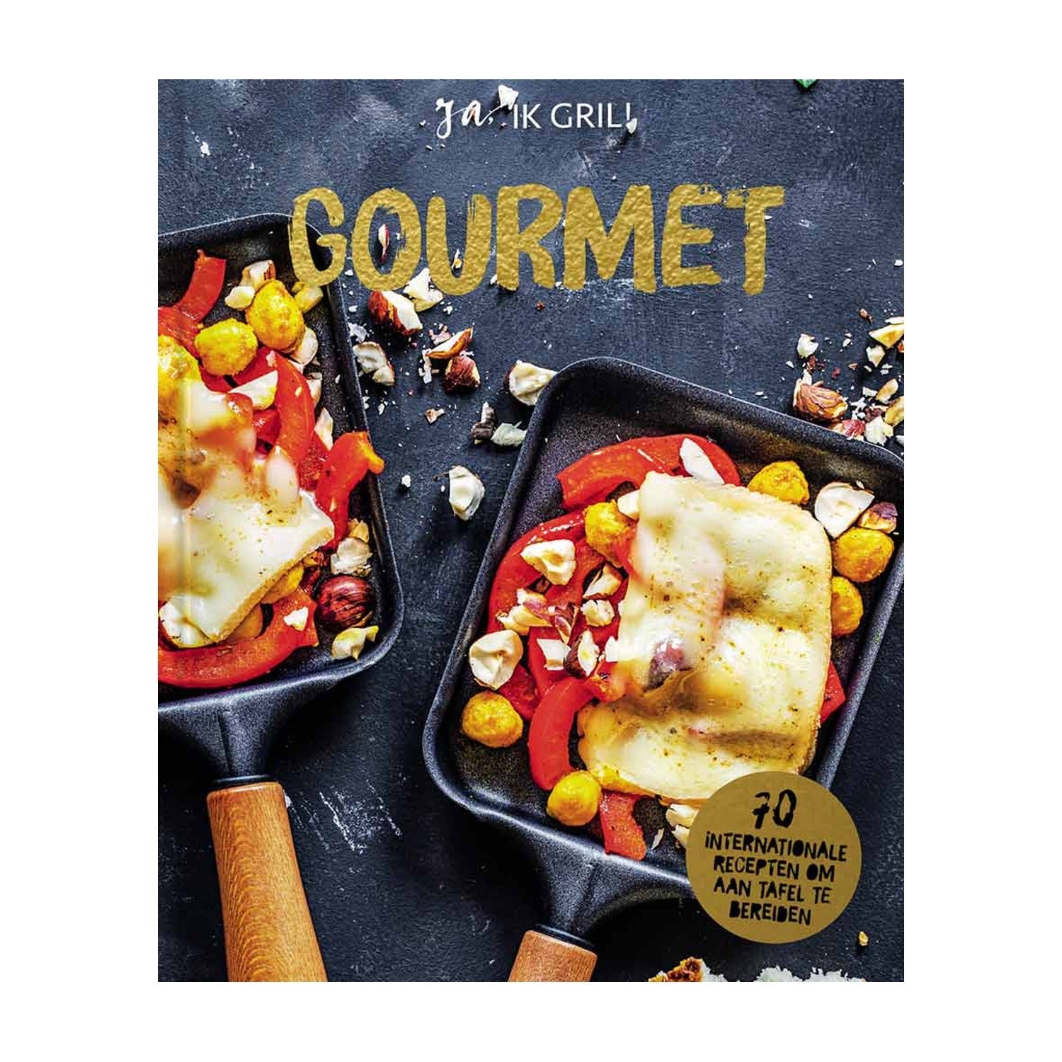 Gourmet op witte achtergrond