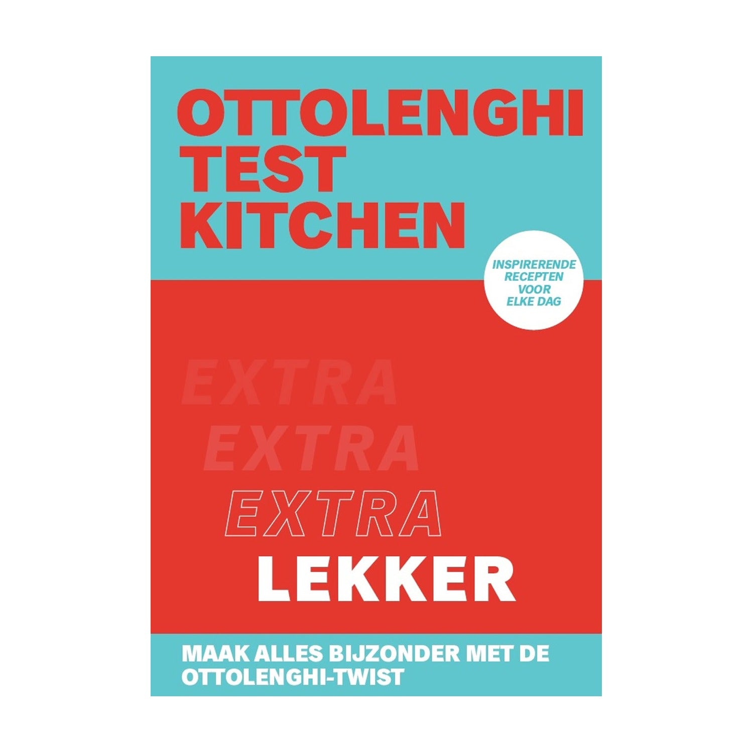 Test Kitchen Extra Lekker - Yotam Ottolenghi op witte achtergrond