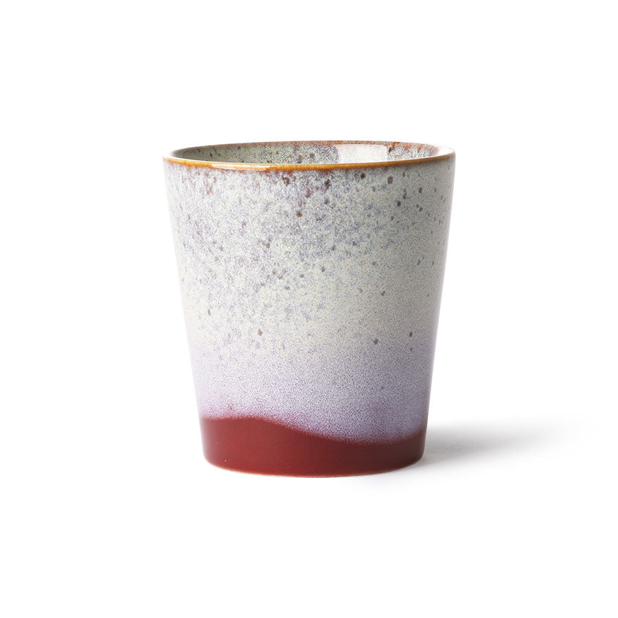 HKLiving 70's Koffiemok - Frost op witte achtergrond