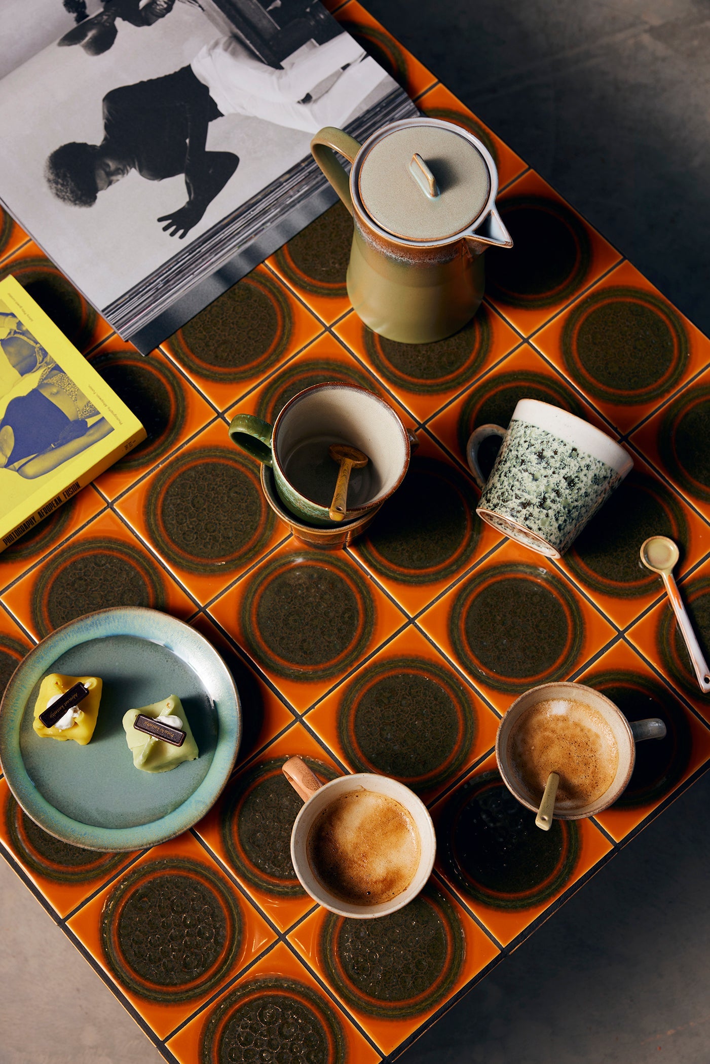 HKLiving 70's Cappuccinomok - Hail
