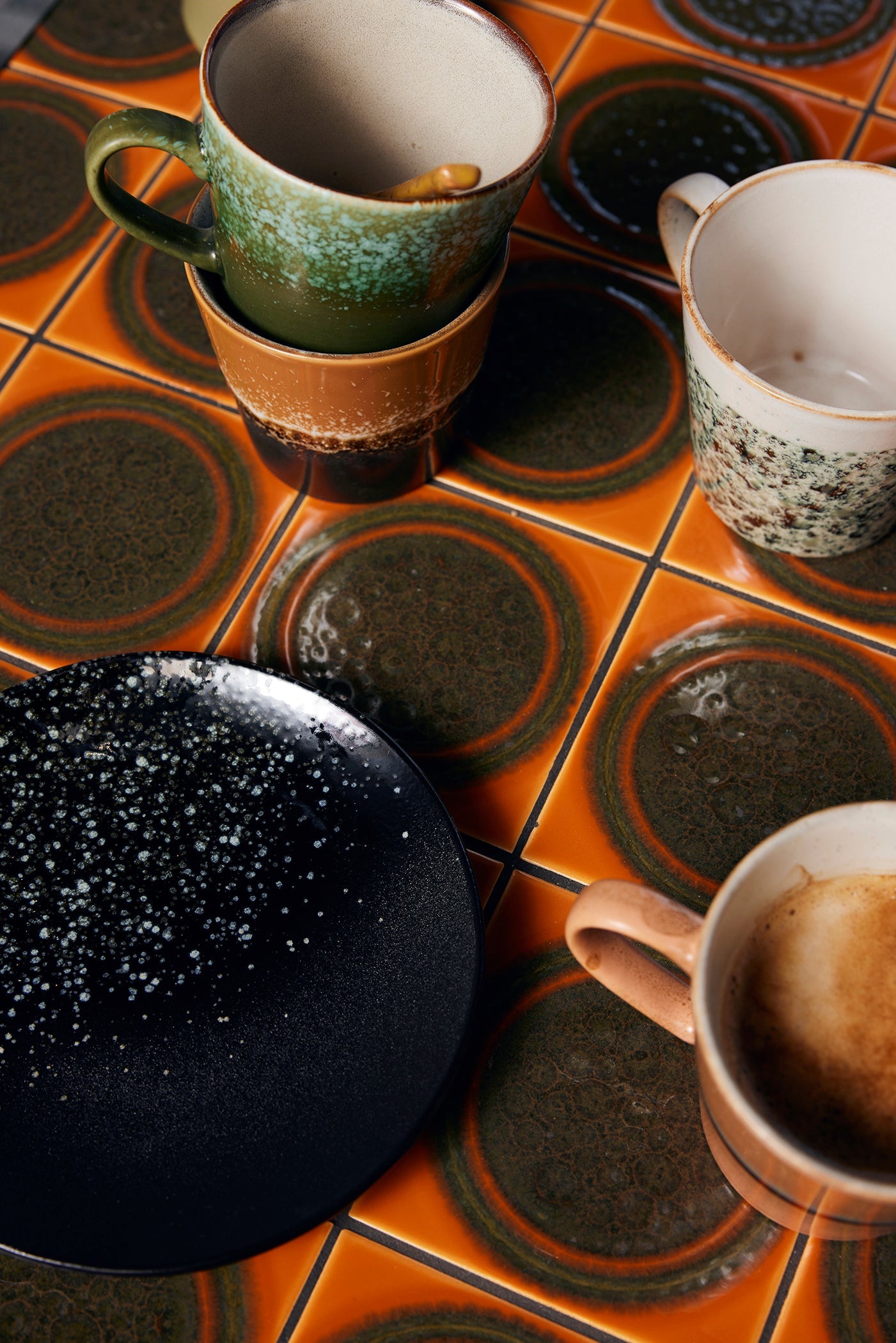 HKLiving 70's Americano Mok - Fire