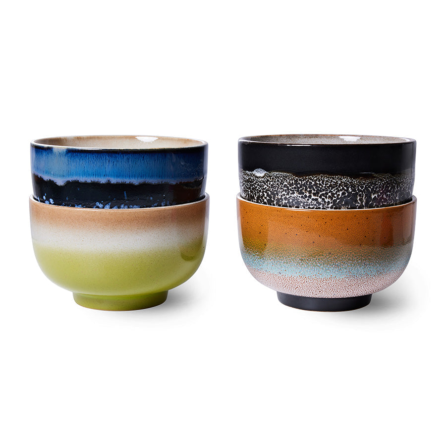HKLiving 70's Noodle Bowl Groovy - Eclipse