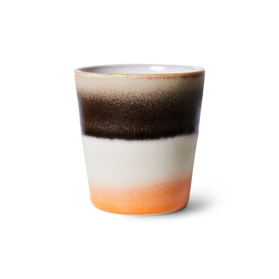 HKLiving 70's Koffiemok - Bomb op witte achtergrond