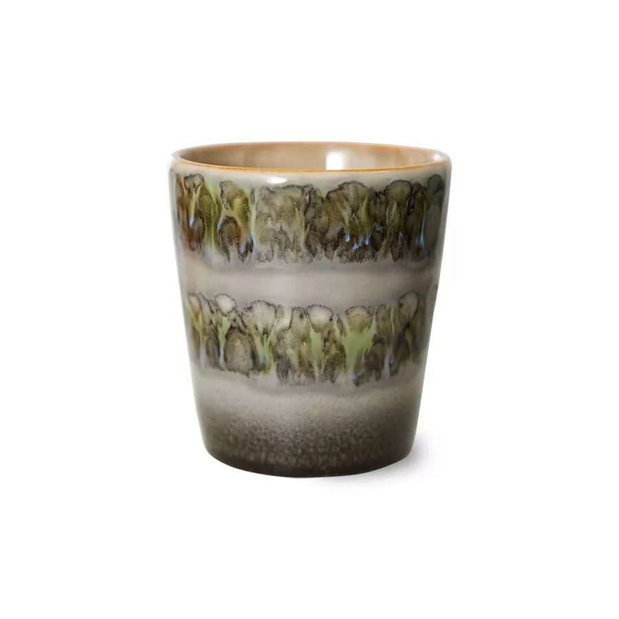 HKLiving 70's Koffiemok - Fern