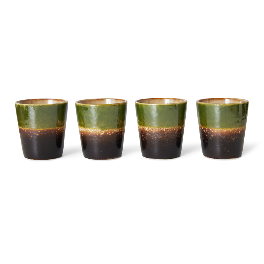 HKLiving 70's Koffiemok - Algae