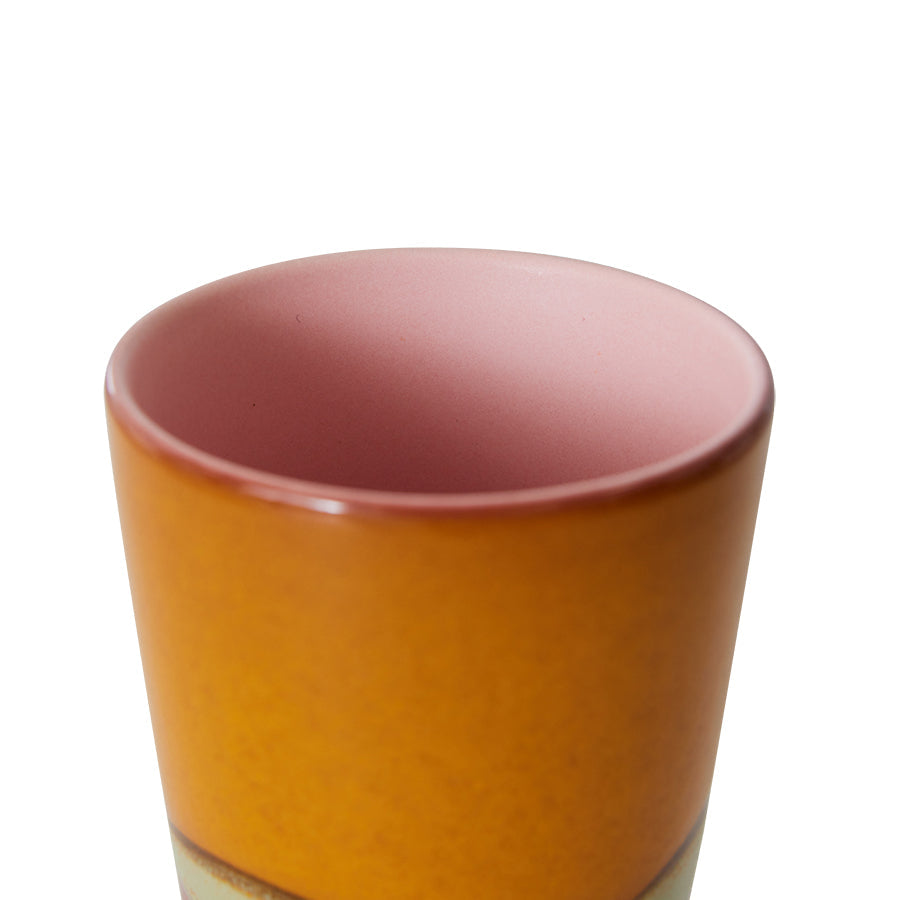 HKLiving 70's Latte Mok - Clay