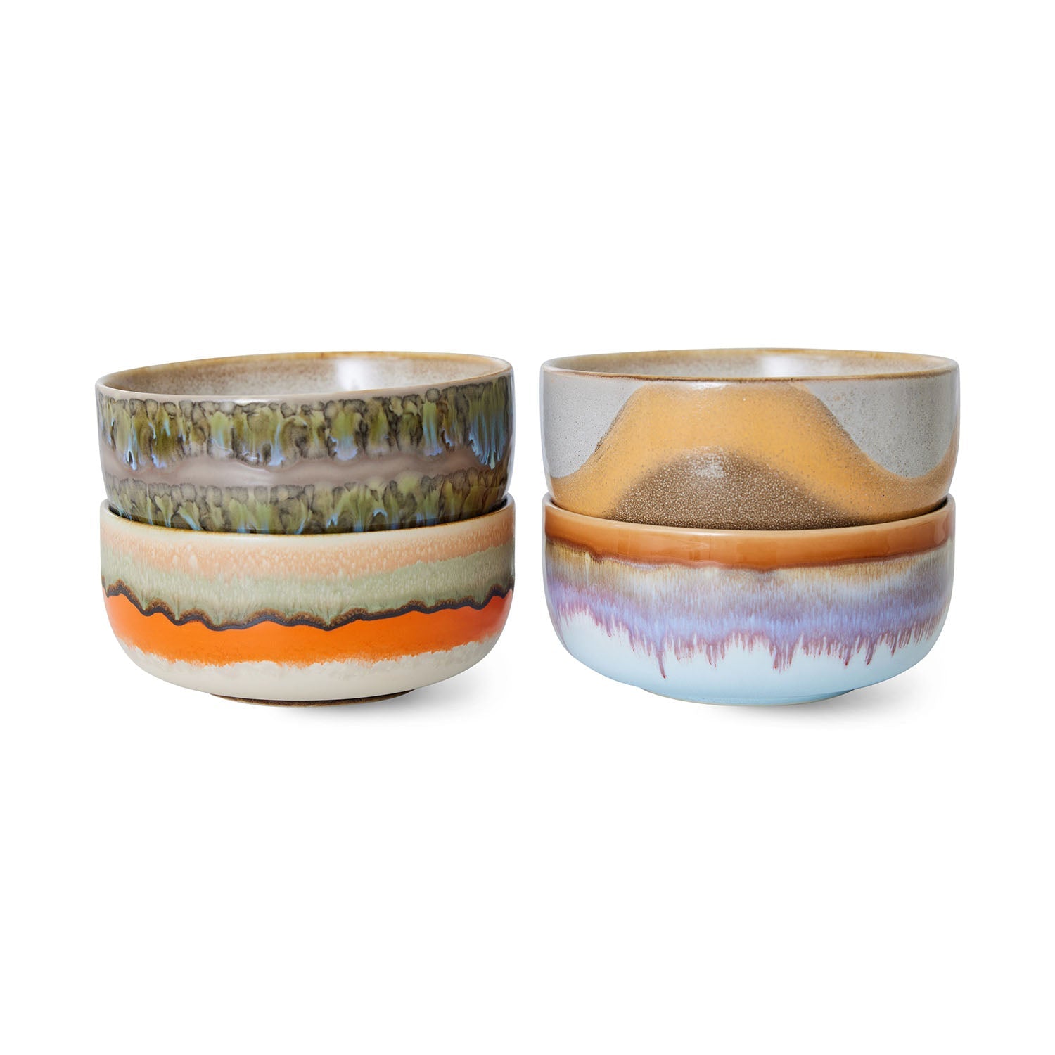 HKLiving 70's Dessert Bowl Reef - Ash