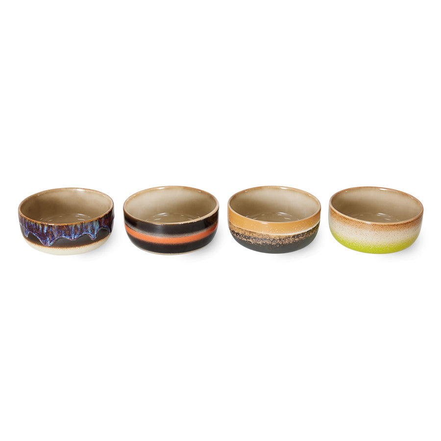 HKLiving 70's Dessert Bowl Humus - Lava