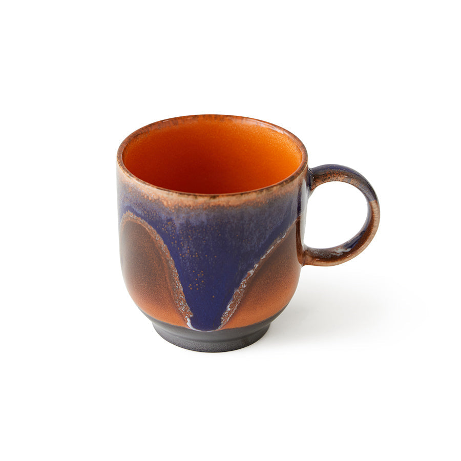 HKLiving 70's Koffiemok met Oor - Arabica