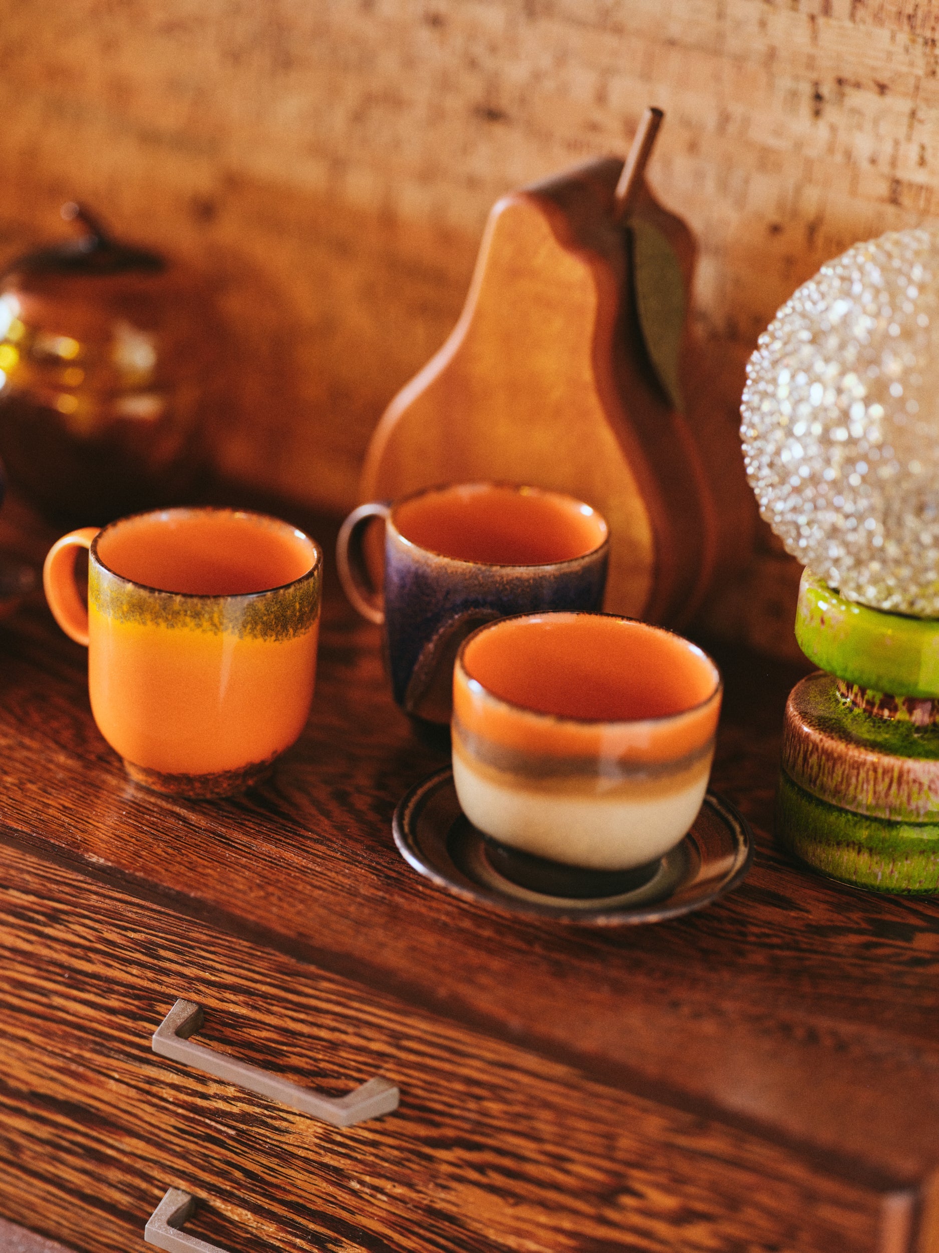 HKLiving 70's Koffiemok met Oor - Liberica