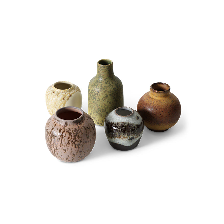 HKLiving 70's Kleine Vazen - Pursuit