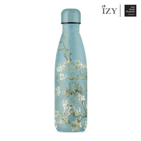 IZY Thermosfles Amandelbloesem Van Gogh - 500 ml op witte achtergrond