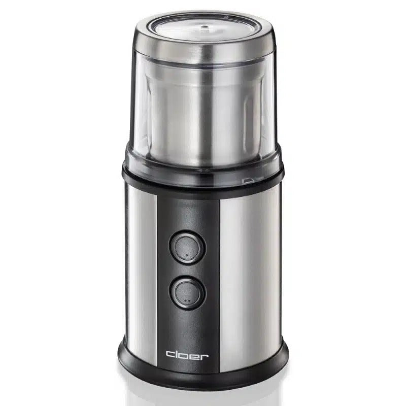 Cloer Koffie- en Kruidenmolen RVS - 80 gram op witte achtergrond