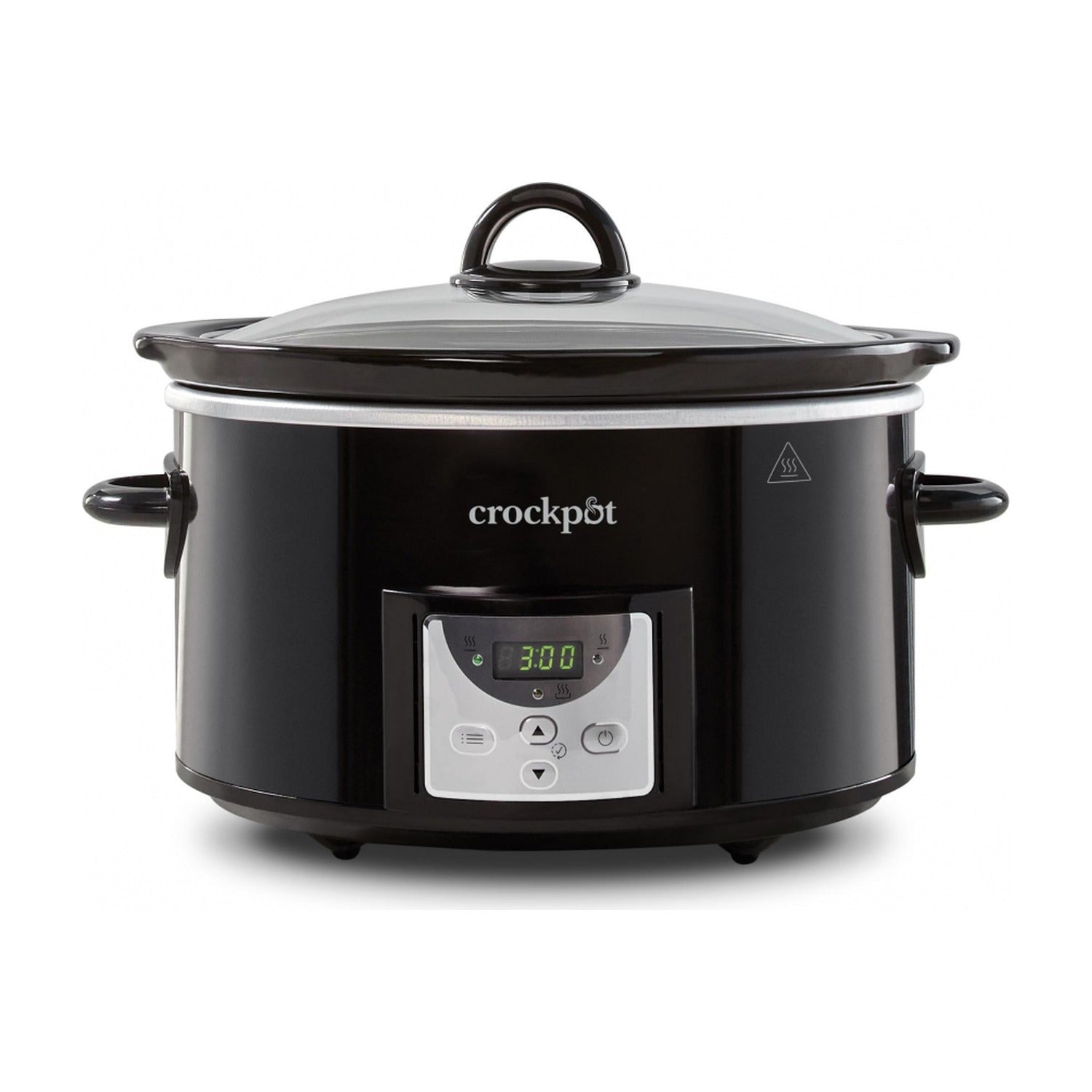 Crockpot Slow Cooker met Timer - 3,5 liter op witte achtergrond