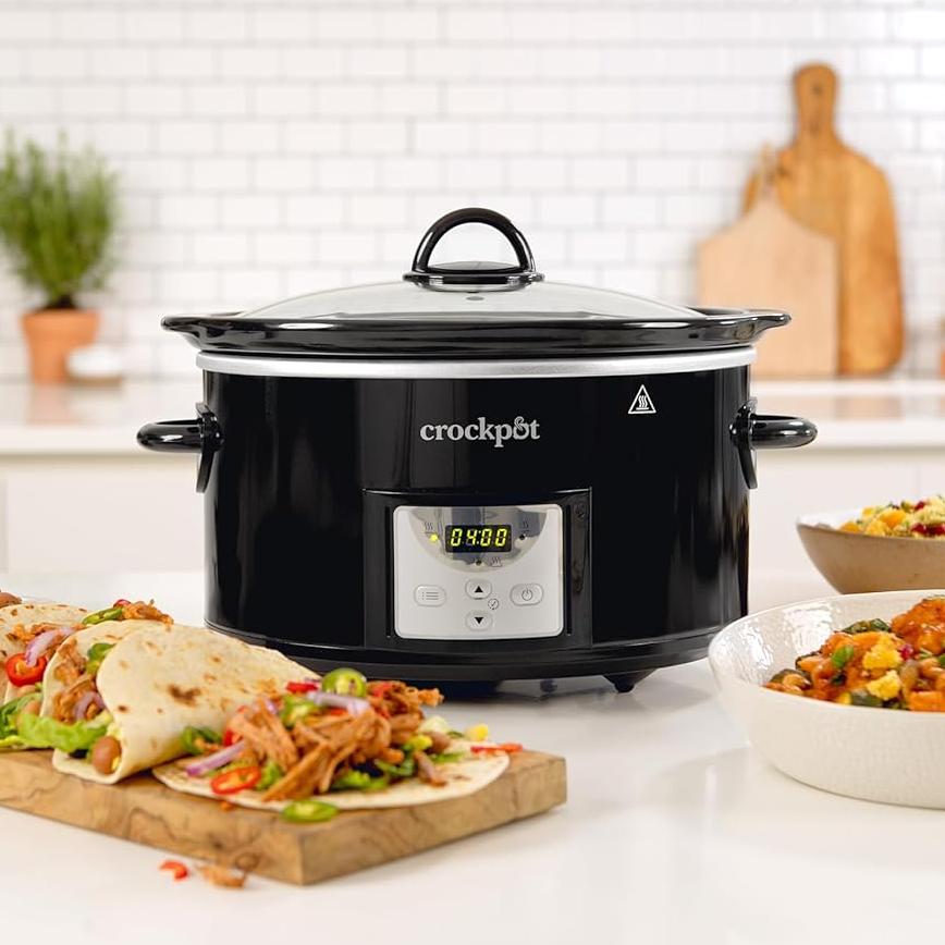 Crockpot Slow Cooker met Timer - 3,5 liter