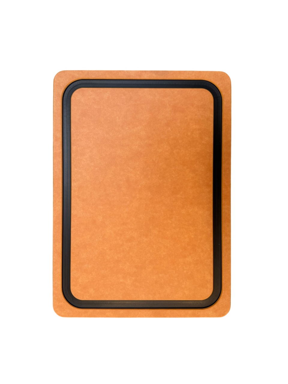 Woerdman Chop Snijplank Vezelhout met Rubberen Sapgeul - 30 x 21 cm op witte achtergrond
