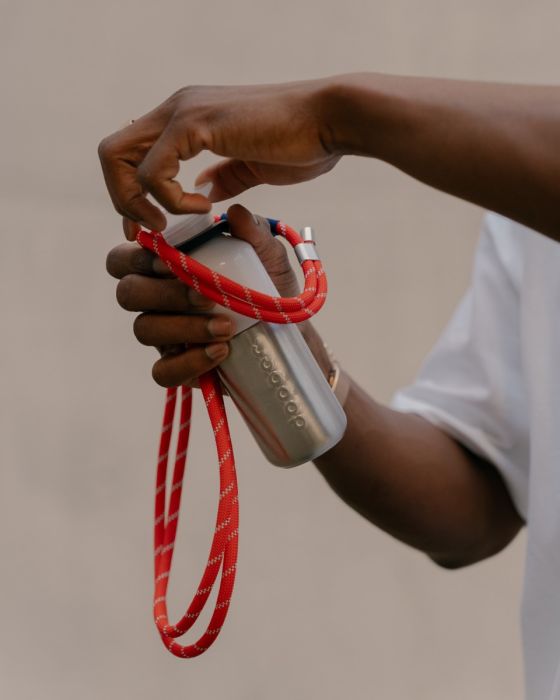 Dopper Cord - Silver Red