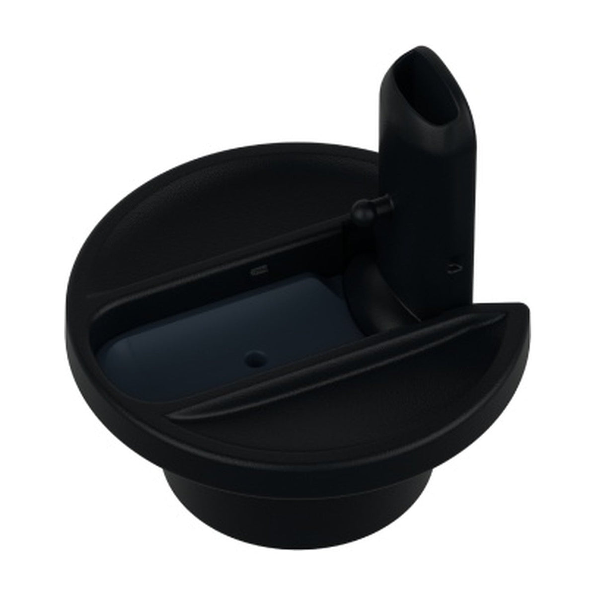 Dopper Flip Straw - Black op witte achtergrond