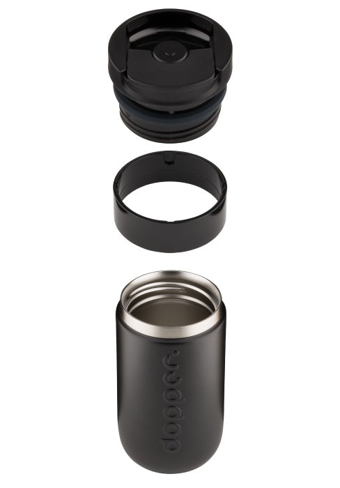 Dopper Travel Mug Blazing Black - 300 ml