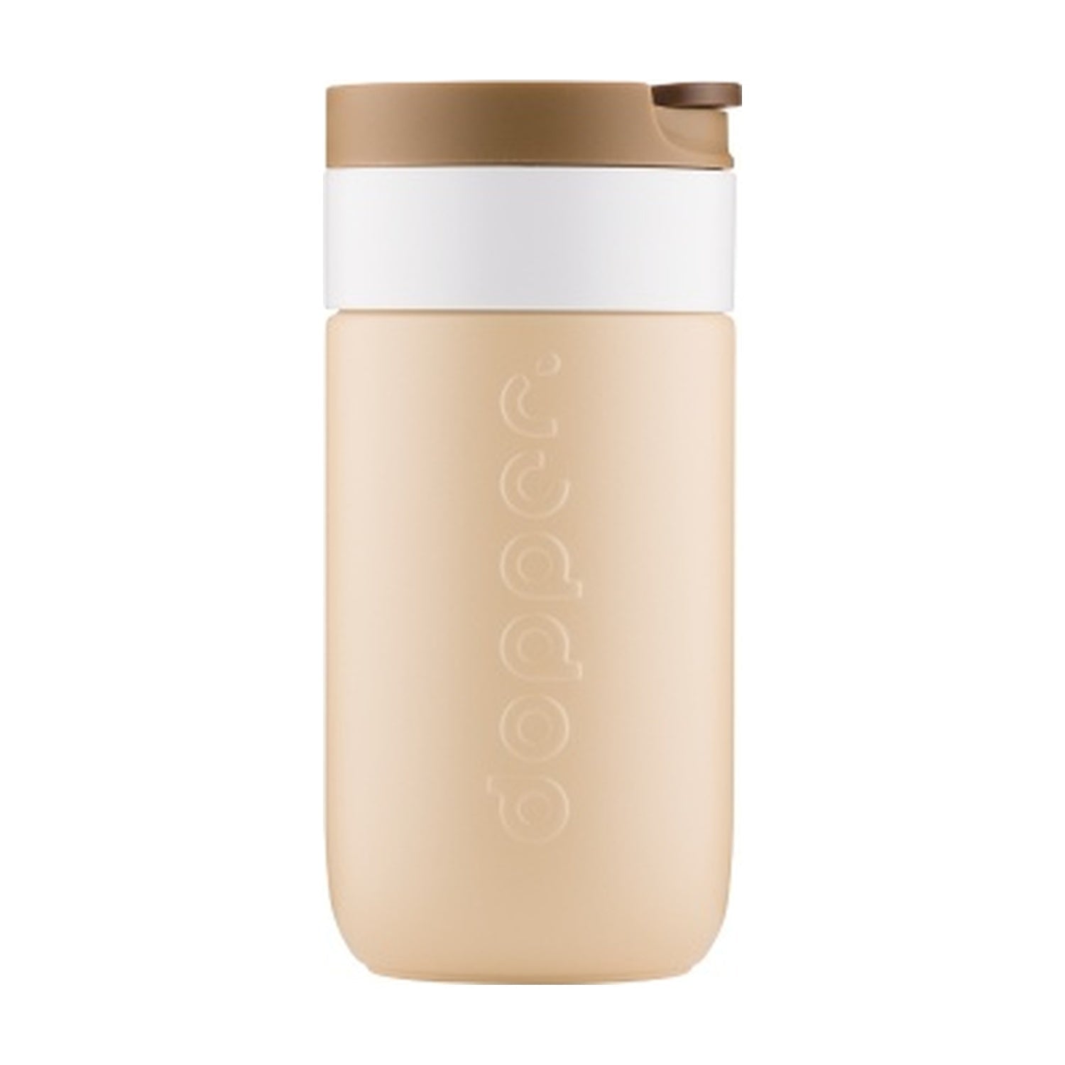 Dopper Travel Mug Earthy Brown - 300 ml op witte achtergrond