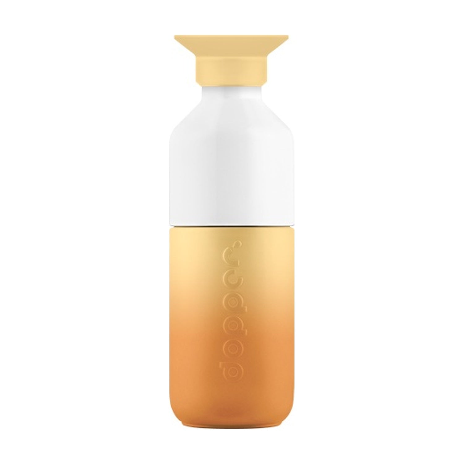 Dopper Steel Sunrise Yellow - 350 ml op witte achtergrond