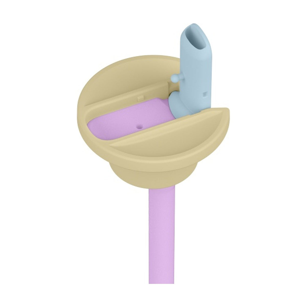 Dopper Flip Straw - Sunny Sorbet op witte achtergrond