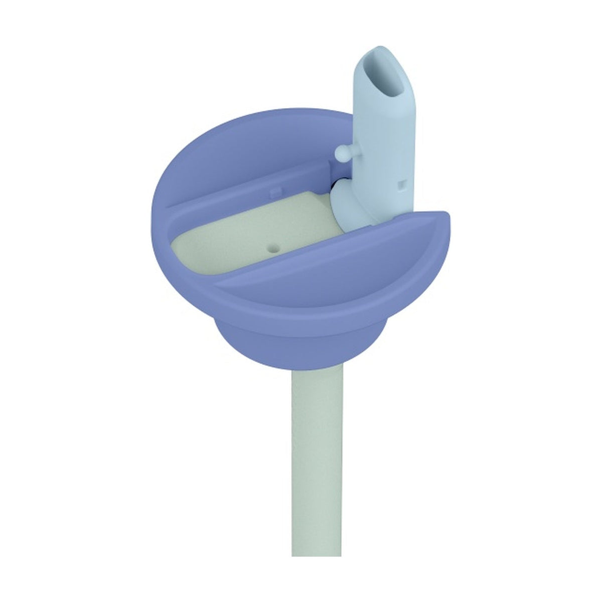 Dopper Flip Straw - Seafoam Sorbet op witte achtergrond