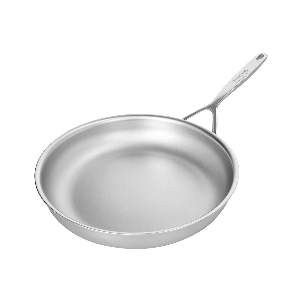 Demeyere Intense 5 Koekenpan NanoTouch - 28 cm schuin van boven, met lange roestvrijstalen steel
