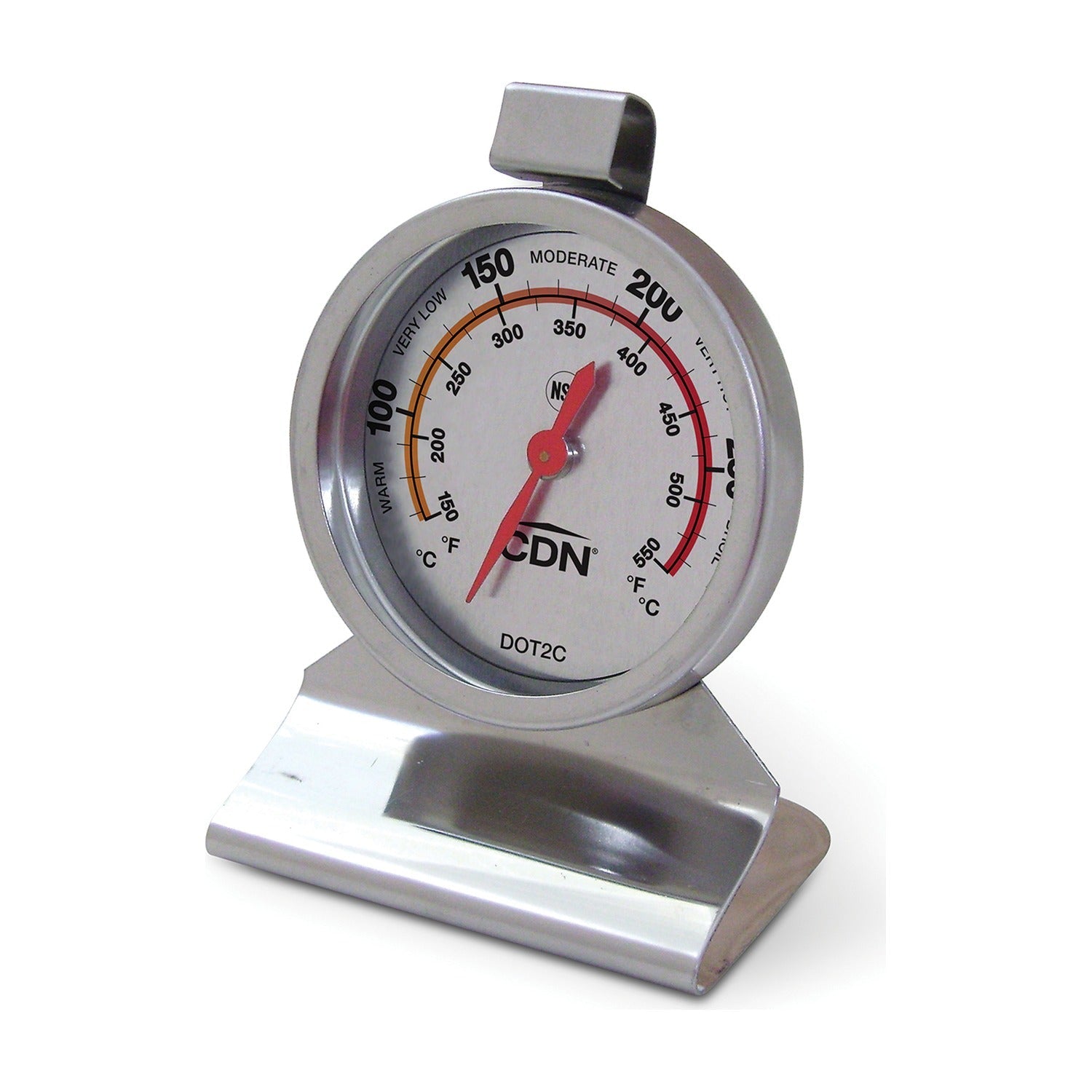 CDN Oventhermometer op witte achtergrond