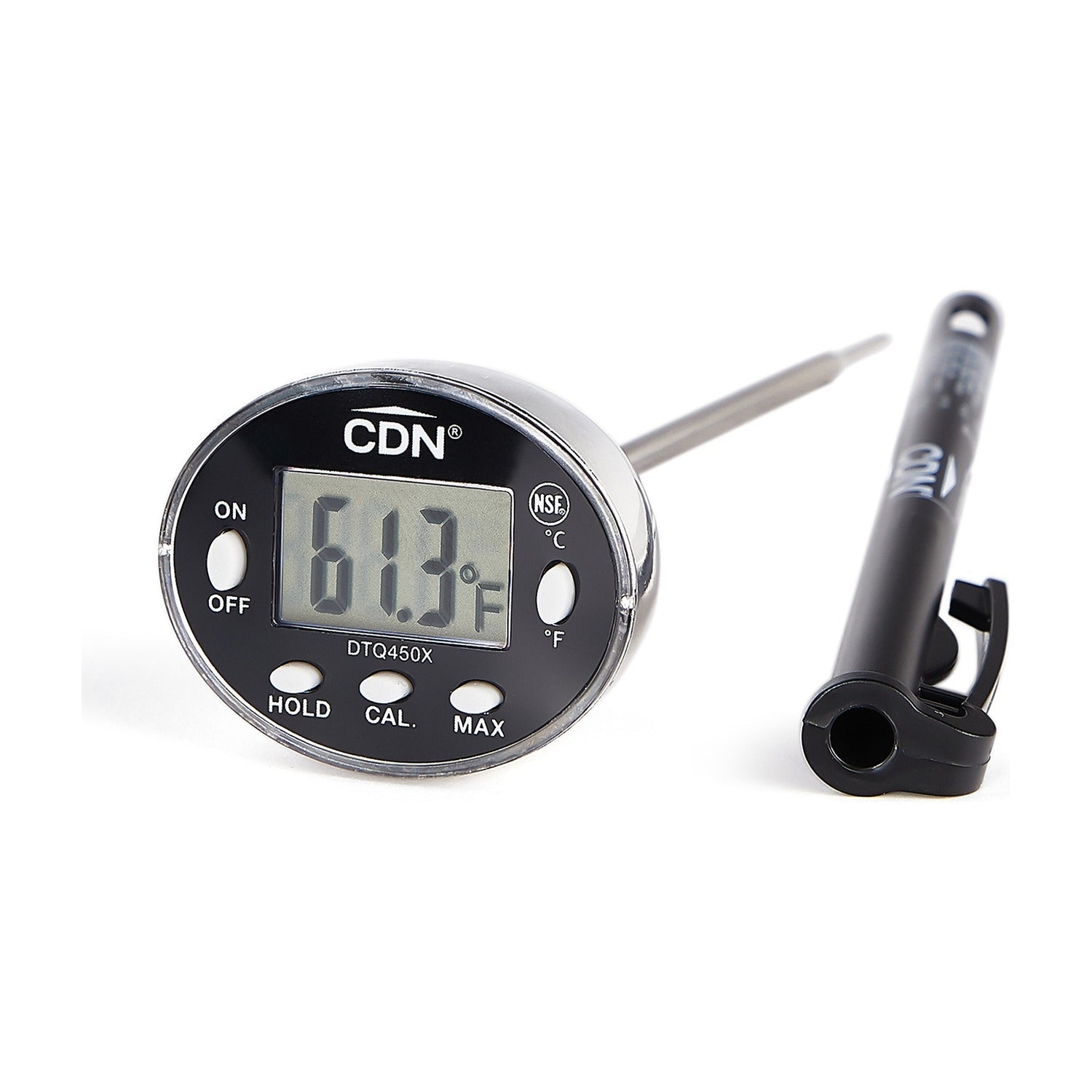 CDN Kernthermometer Digitaal op witte achtergrond
