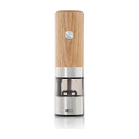 AdHoc Peper- en Zoutmolen Elektrisch Essenhout - 17 cm