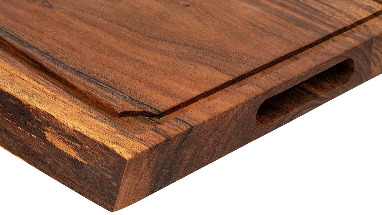 Forged Snijplank met Sapgeul - 55 x 35 cm