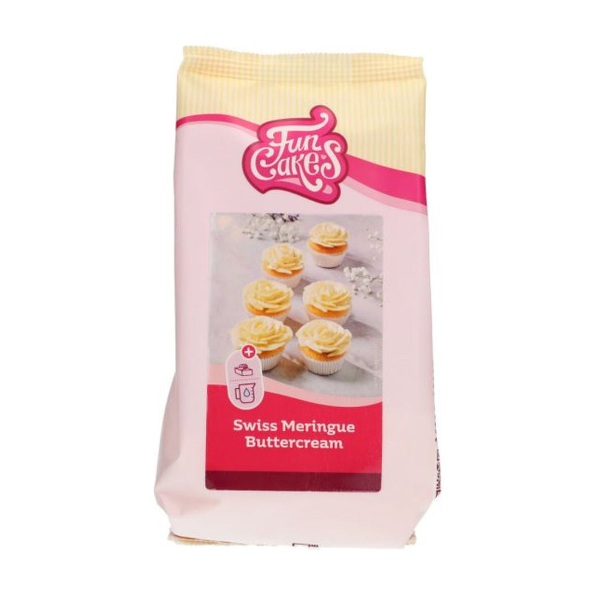 FunCakes Swiss Meringue Botercrème - 400 gram op witte achtergrond