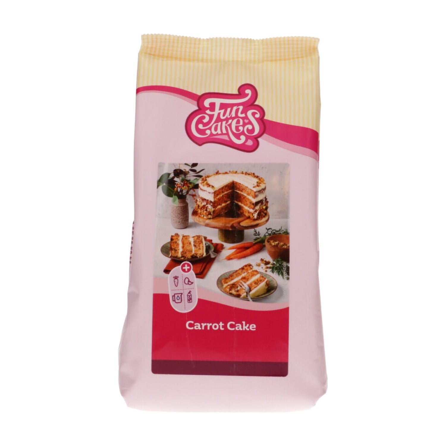 FunCakes Carrot Cake - 500 gram op witte achtergrond