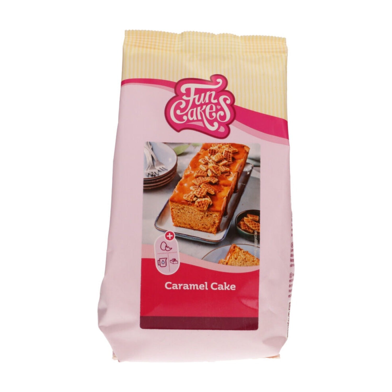 FunCakes Stroopwafel Cake - 400 gram op witte achtergrond